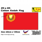 60cm X 120cm Cotton Kedah Flag